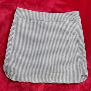 Cato Striped Blue and White Skort